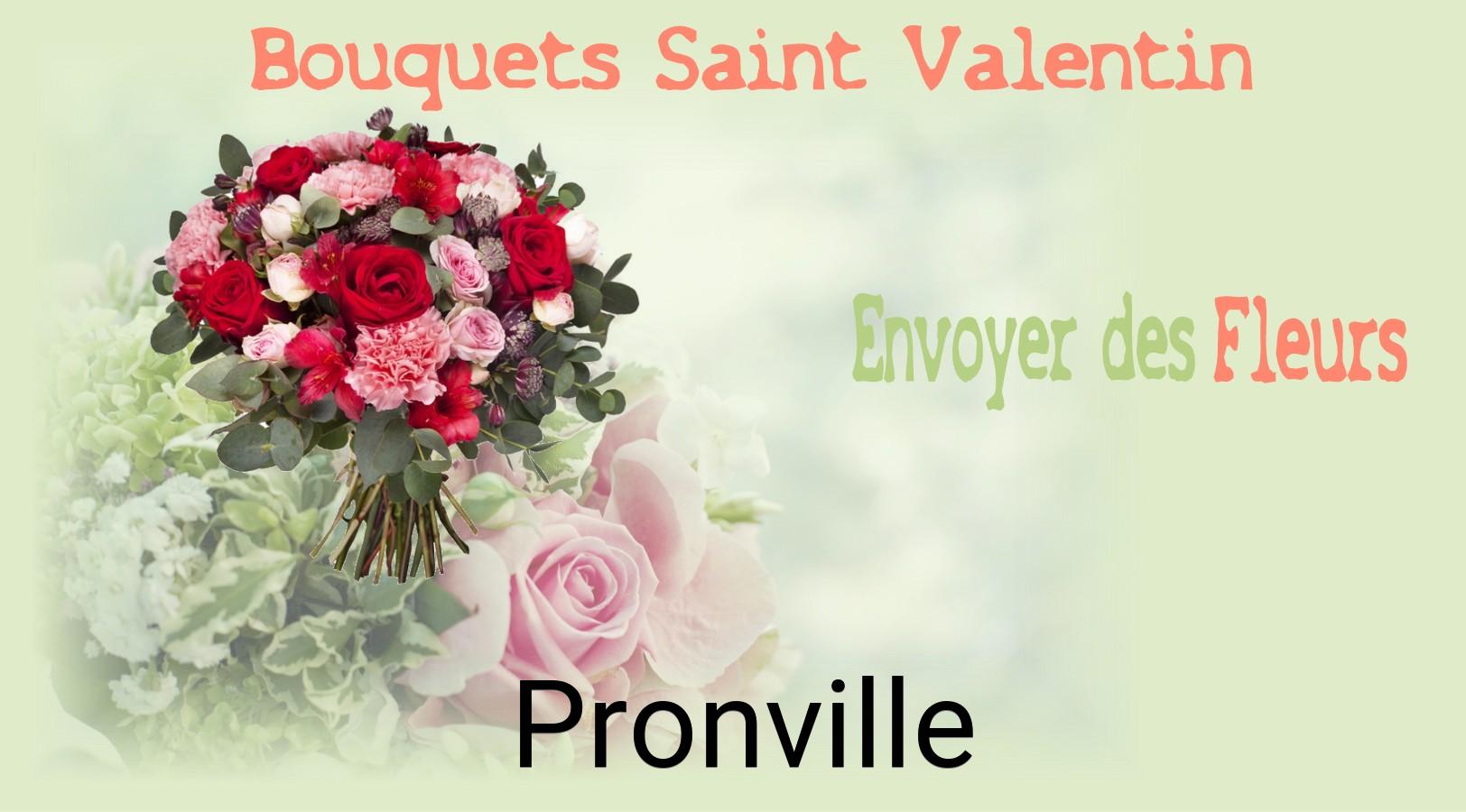 Roses de Saint-Valentin livrées à Pronville